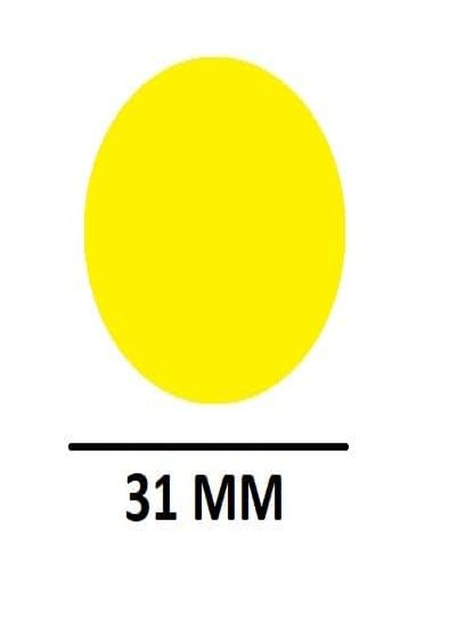 MOREL Embossed 1 to 200 Numerical Plastic Round Shape Token Coin(31MM) USE for Shop, Board Games, Stores, House, School ETC.(Yellow Color), Lifetime GARANTY of Printing - Image 3